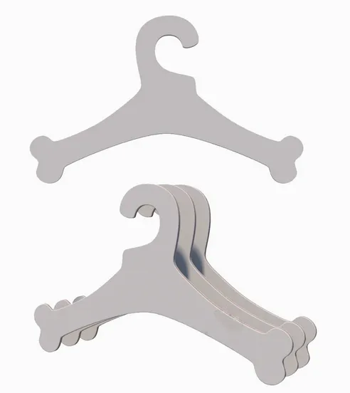 Klädhängare av kartongpapper, Klädhängare av papper, Klädhängare Ivory Board Fbb-papper