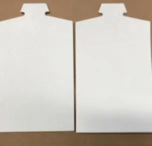 Kläder Förpackning Kartong En-sida Vit En-sida Grå bas White Board Paper