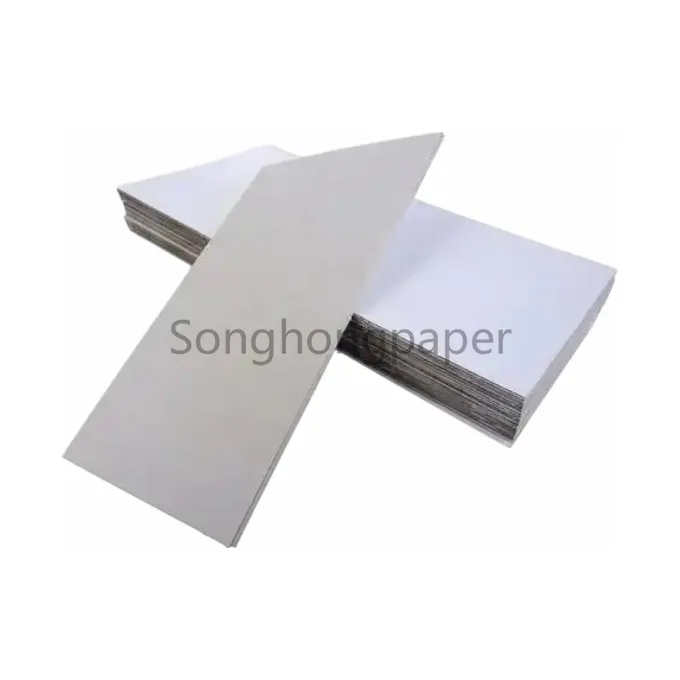 Belagda två sidor White Duplex Board