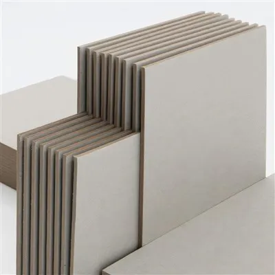 0,3 mm 1mm 3mm förpackningsbox grå chip bräda tjockt papper gsm gris kartong obelagd en sida grå bräde med laminerad grå bräde