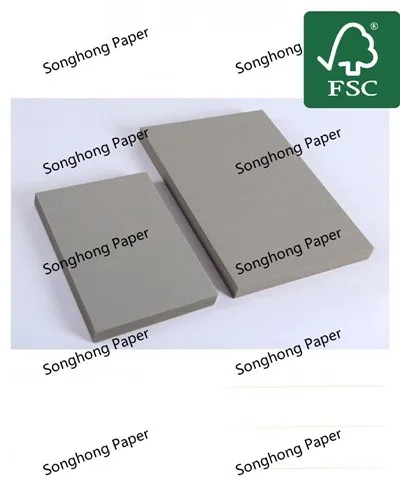 Högkvalitativ 250-2600 GSM Chip Board Composite Gray Laminated Cardboard Paper för paket och presentförpackning